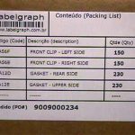 Etiquetas em Papel Adesivo para Logística